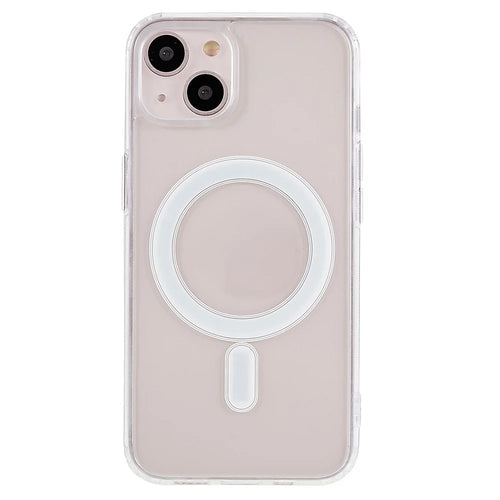 Phone Case Compatible with MagSafe for iPhone 13 6.1 inch, Acrylic + TPU Anti-scratch Transparent Cover - 1