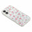 For iPhone 17 Magnetic Case Glitter Epoxy Clear TPU Shockproof Phone Cover Compatible with MagSafe - Tulip - 4