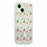 For iPhone 15 Magnetic Case Glitter Epoxy Clear TPU Shockproof Phone Cover Compatible with MagSafe - Cherry - 3