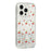For iPhone 16 Pro Magnetic Case Glitter Epoxy Clear TPU Shockproof Phone Cover Compatible with MagSafe - Cherry - 3