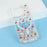 For iPhone 16 Pro Magnetic Case Glitter Epoxy Clear TPU Shockproof Phone Cover Compatible with MagSafe - Cherry - 6