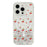 For iPhone 16 Pro Max Magnetic Case Glitter Epoxy Clear TPU Shockproof Phone Cover Compatible with MagSafe - Cherry - 1