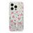 For iPhone 15 Pro Magnetic Case Glitter Epoxy Clear TPU Shockproof Phone Cover Compatible with MagSafe - Tulip - 1