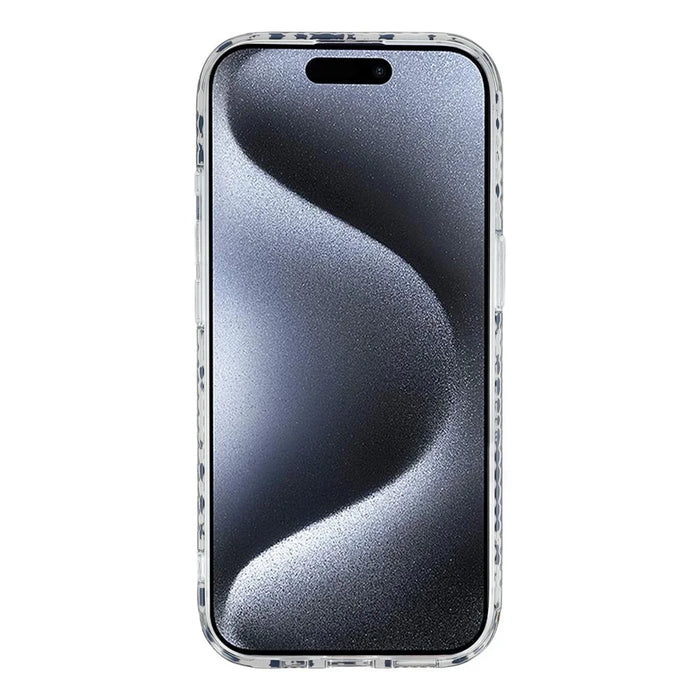 For iPhone 15 Pro Max Case Compatible with MagSafe IMD Leopard Print TPU PC Phone Cover - Style C - 2
