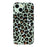 For iPhone 15 Magnetic Case Hollow Leopard Print Design TPU PC Phone Back Cover - Style 3 - 2