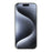 For iPhone 15 Pro Max Magnetic Case Hollow Leopard Print Design TPU PC Phone Back Cover - Style 3 - 3