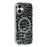 For iPhone 16 Case Compatible with MagSafe IMD Leopard Print TPU PC Phone Cover - Style C - 3