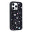 For iPhone 15 Pro Magnetic Case TPU PC Phone Cover with Detachable Colorful Stars Black Backplate - Black - 4
