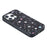 For iPhone 15 Pro Magnetic Case TPU PC Phone Cover with Detachable Colorful Stars Black Backplate - Black - 7