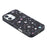 For iPhone 16 Magnetic Case TPU PC Phone Cover with Detachable Colorful Stars Black Backplate - Black - 7