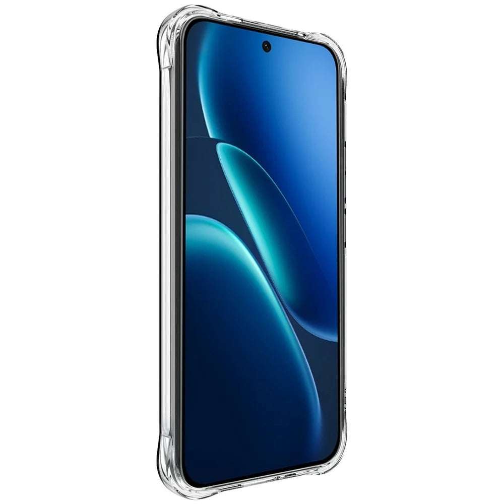IMAK for vivo iQOO Z11 5G Magnetic Case Airbag Shockproof Protection TPU Phone Cover - Transparent - 2