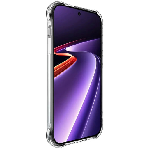 IMAK for OnePlus Ace 6 Ultra 5G Magnetic Case Airbag Shockproof Protection TPU Phone Cover - Transparent - 2