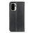 For OnePlus Ace 6 Ultra 5G Case Cowhide Texture Split Leather Flip Wallet Phone Cover - Black - 7