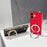 For iPhone 17 Magnetic Case Litchi Pattern TPU PU Cover with Electroplated Metal Ring Kickstand - Black - 5