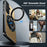 For Samsung Galaxy S26 Magnetic Case Rotating Kickstand PC TPU Electroplated Phone Cover with Tempered Glass Screen Protector - Gold - 4