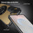 For Samsung Galaxy S26 Magnetic Case Rotating Kickstand PC TPU Electroplated Phone Cover with Tempered Glass Screen Protector - Gold - 7