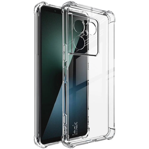 IMAK For Sony Xperia 1 VIII Case TPU Phone Cover Airbag Shockproof Protection - Transparent - 1