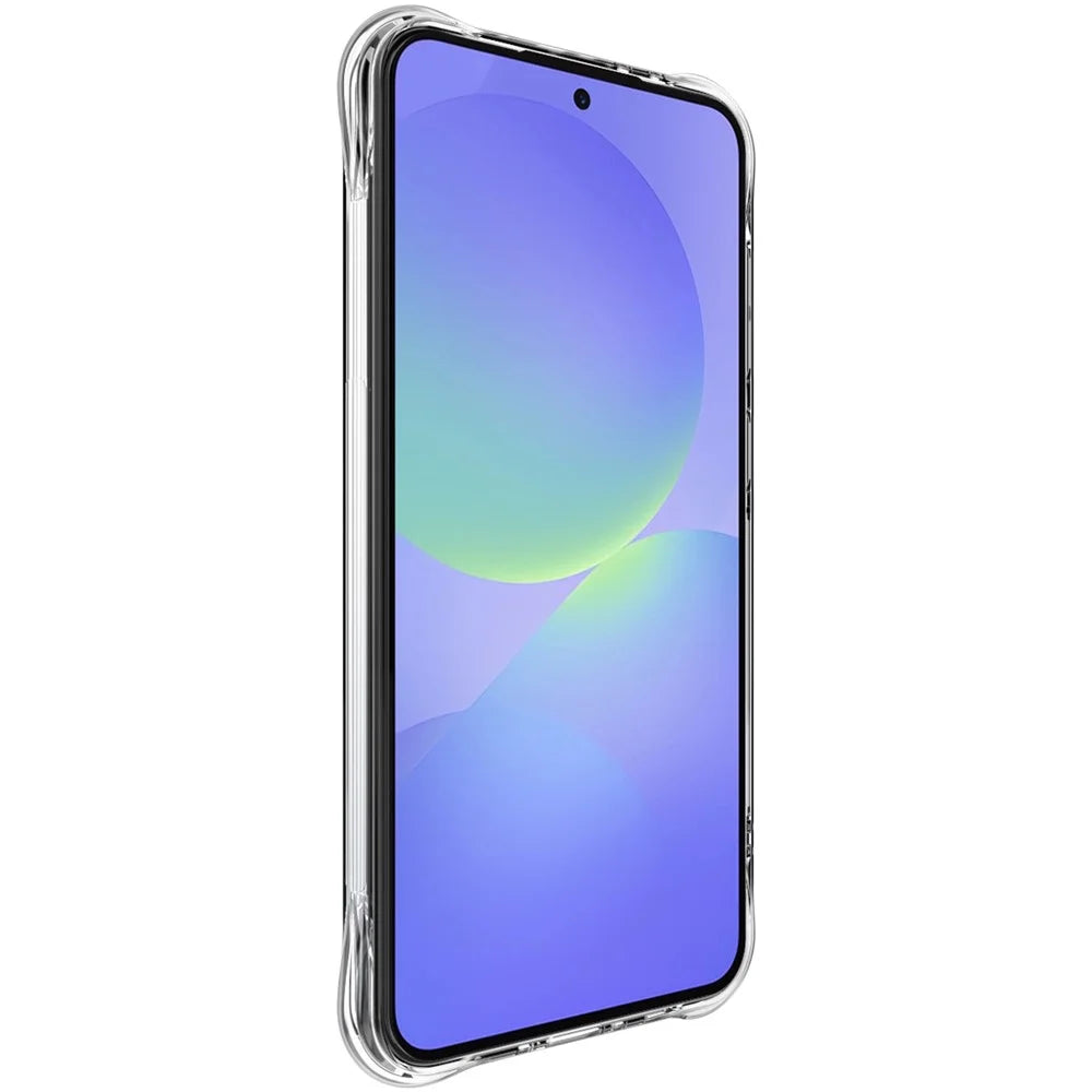 IMAK for Samsung Galaxy A36 5G Magnetic Case Airbag Shockproof Protection TPU Phone Cover - Transparent - 2