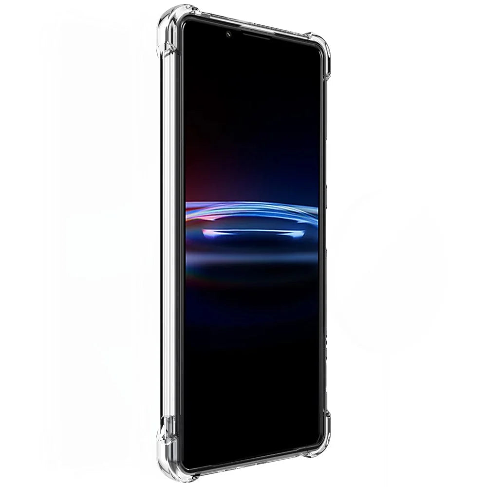 IMAK for Sony Xperia Pro-I Magnetic Case Airbag Shockproof Protection TPU Phone Cover - Transparent - 2