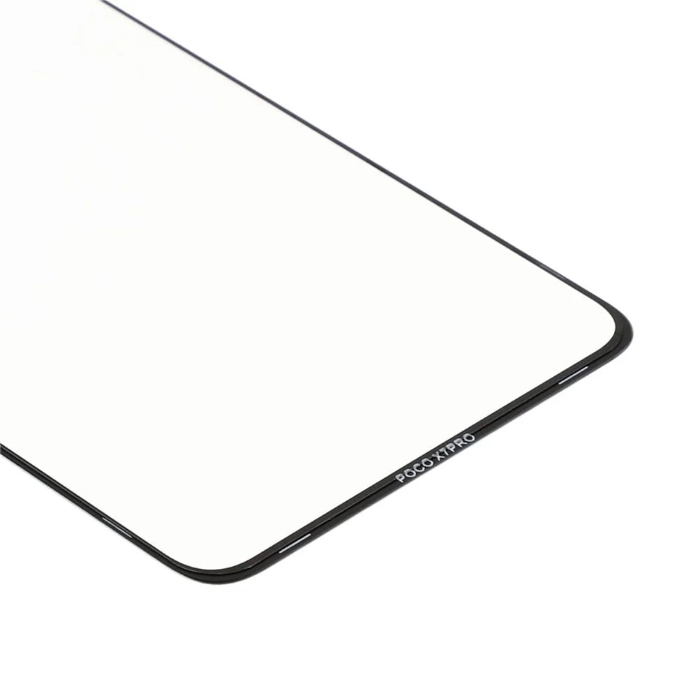 For Xiaomi Poco X7 Pro 5G / Redmi Turbo 4 5G Front Screen Glass Lens + OCA Adhesive Part (without Logo) - 4