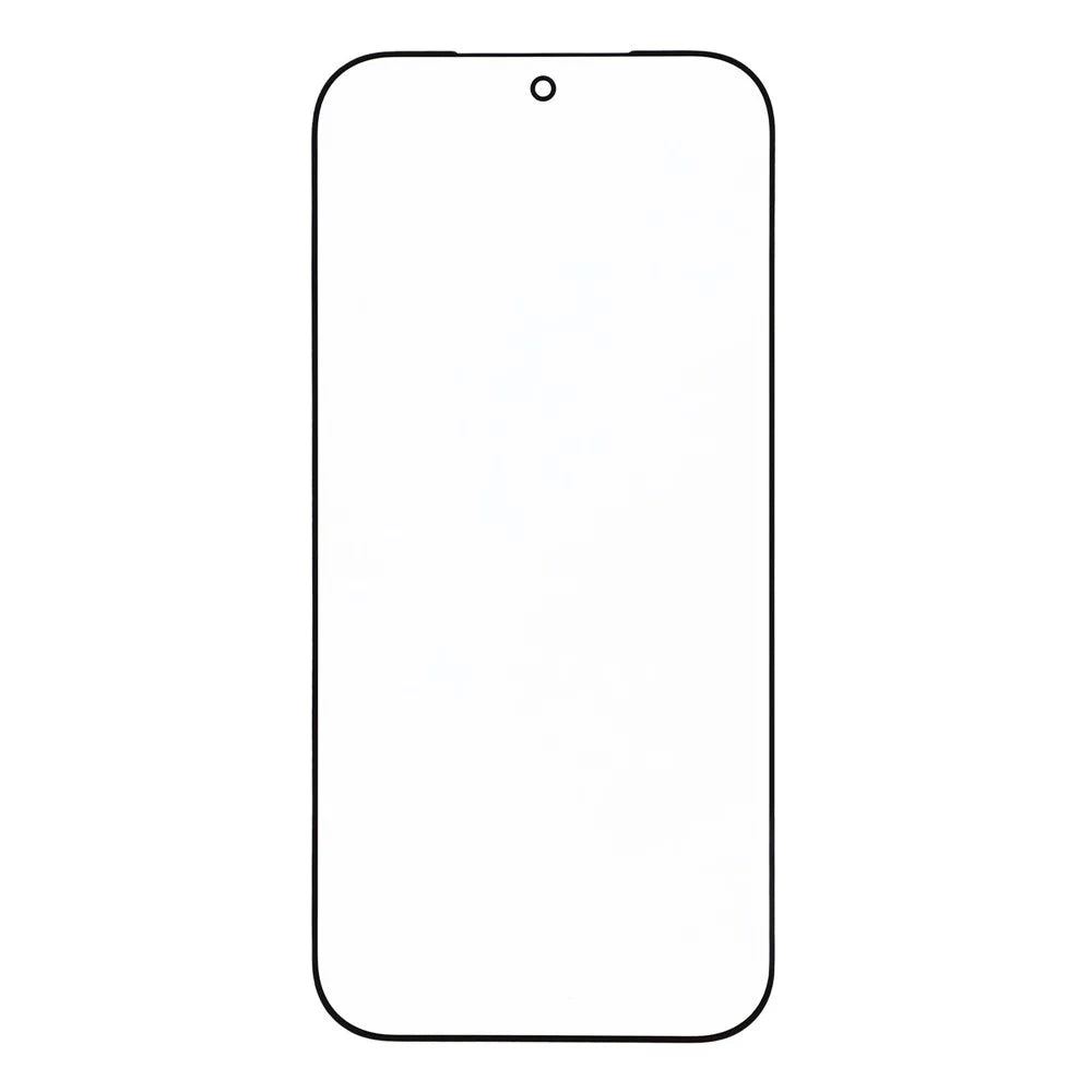 For Xiaomi 17 Front Screen Glass Lens + OCA Adhesive Part (without Logo) - 1