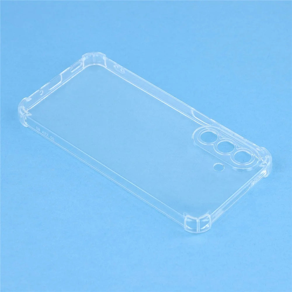 For Samsung Galaxy A27 5G TPU Case Reinforced Corners Drop-proof Phone Cover - Transparent - 5