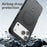 For iPhone 17 Pro Max Case PC + TPU Airbag Drop Protection Kickstand Phone Cover - Black - 4
