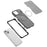 For iPhone 14 Case Shockproof Airbag PC+TPU Phone Cover Compatible with MagSafe - Purple - 3