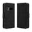For Natural AI Phone Leather Case Phone Wallet Cover with Multiple Card Slots - Black - 1