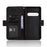 For Natural AI Phone Leather Case Phone Wallet Cover with Multiple Card Slots - Black - 4