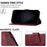 For OnePlus Ace 6 Ultra 5G Leather Case 7-Shaped Pattern Wallet Stand Shockproof Phone Cover - Brown - 4