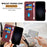 For OnePlus Ace 6 Ultra 5G Leather Case 7-Shaped Pattern Wallet Stand Shockproof Phone Cover - Brown - 5
