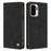 For OnePlus Ace 6 Ultra 5G Case HX RFID Blocking Wallet Stand Leather Flip Phone Cover - Black - 1