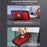 For iPhone 17 Case with Slide Camera Cover Ring Kickstand PC + TPU Phone Shell - Red - 6