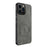 WANLONFENG for iPhone 16 Pro SD1 Series Magnetic Case Nappa Texture PC TPU Phone Cover - Grey - 1