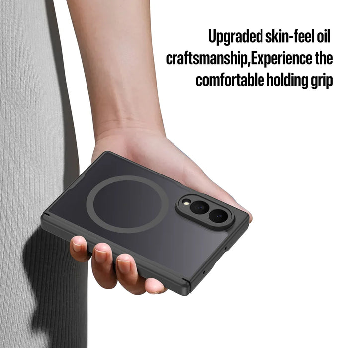 DUX DUCIS for Samsung Galaxy Z Fold8 Magnetic Case  Expn Series PC + TPU Phone Back Cover - Black - 6