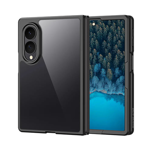 DUX DUCIS for Samsung Galaxy Z Fold8 Aimo Series PC + TPU Clear Back Phone Cover (REACH Certification) - Black - 1