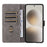 For SoftBank Natural AI Phone Case Wallet RFID Blocking PU Leather Phone Cover Stand with Strap - Black - 2