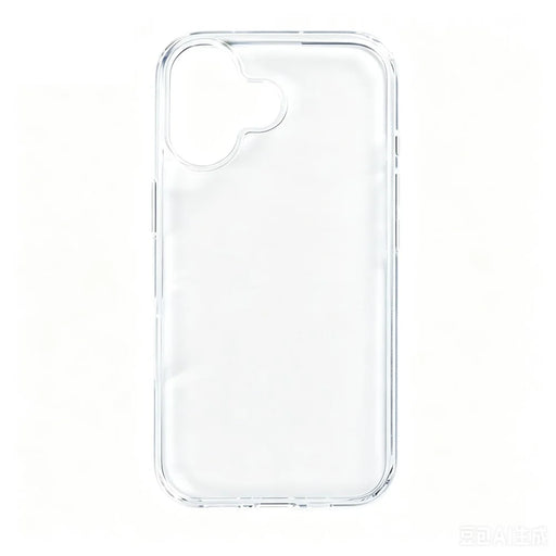 COTECi For iPhone 16 Plus Clear Phone Case AI Camera Cutout Shockproof TPU PC Back Cover - 2