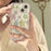 For iPhone 15 Case Colorful Floral Pattern Soft TPU Shockproof Phone Cover - Pink - 3