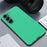 For Samsung Galaxy S23 Biodegradable Wheat Straw+TPU Cell Phone Shell Bump Proof Matte Mobile Phone Case - Green - 3