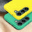 For Samsung Galaxy S23 Biodegradable Wheat Straw+TPU Cell Phone Shell Bump Proof Matte Mobile Phone Case - Green - 4