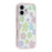 For iPhone 16 Case Colorful Floral Pattern Soft TPU Shockproof Phone Cover - Pink - 3