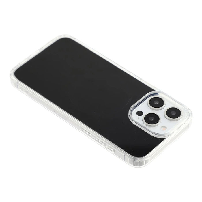 For iPhone 13 Pro Magnetic Case PC + TPU Drop-Resistant Protective Phone Cover - Black - 5