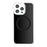 For iPhone 15 Pro Max Magnetic Case PC + TPU Drop-Resistant Protective Phone Cover - Black - 2