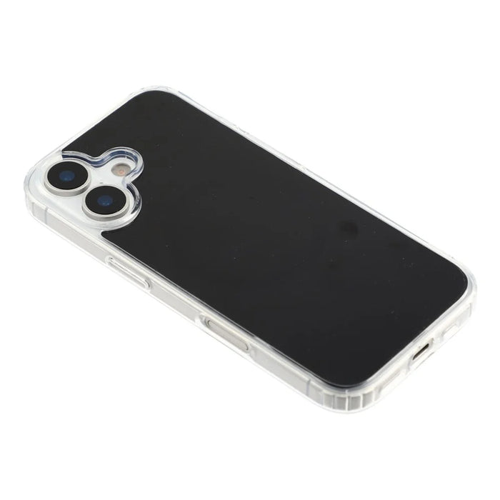 For iPhone 17 Magnetic Case PC + TPU Drop-Resistant Protective Phone Cover - Black - 4