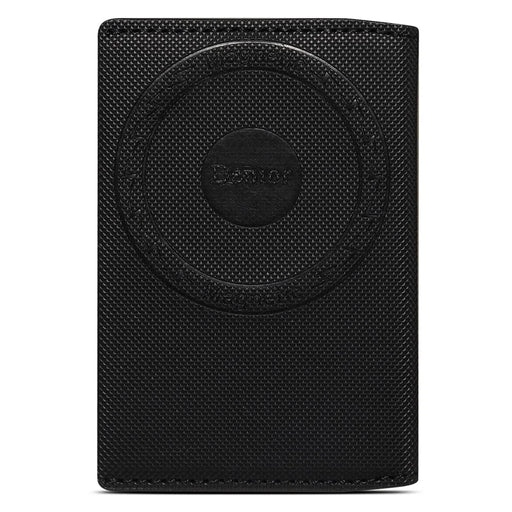 DENIOR V26 Magnetic Card Holder for iPhone 17e / Air / 17 / 17 Pro / 17 Pro Max / 16e / 16 / 16 Plus / 16 Pro / 16 Pro Max Diamond Texture Wallet Stand - Black - 2