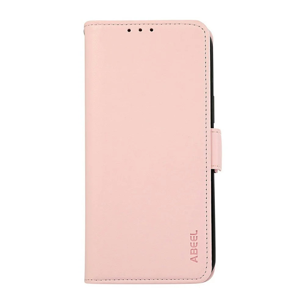 ABEEL For OnePlus Nord CE6 Lite 5G Case Leather Phone Cover with RFID Blocking Wallet - Pink - 6