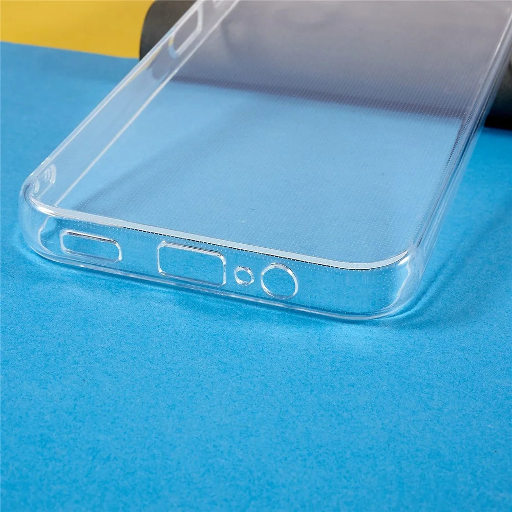 Anti-Scratch TPU Phone Case For Samsung Galaxy A14 5G / A14 4G 2.0mm Thickness Watermark-Free Anti-Drop Transparent Cell Phone Cover - 4