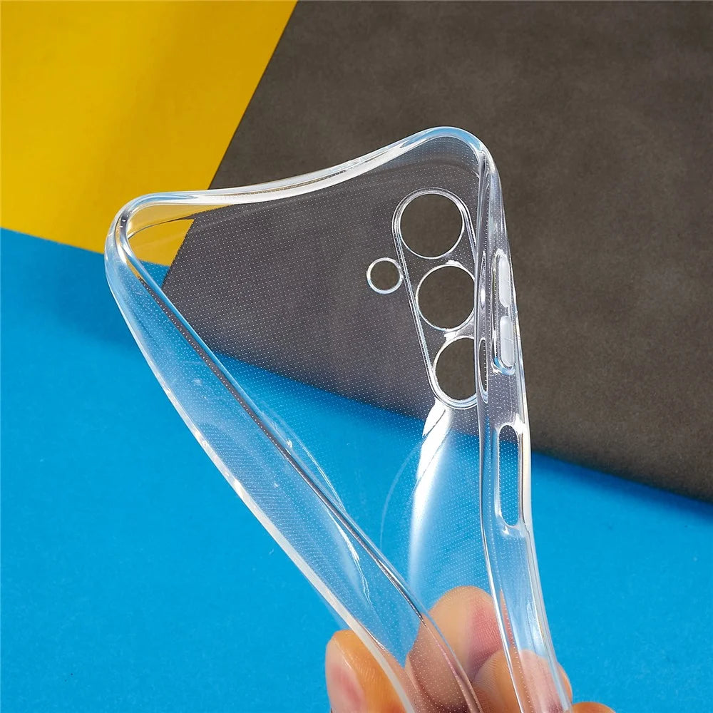 Anti-Scratch TPU Phone Case For Samsung Galaxy A14 5G / A14 4G 2.0mm Thickness Watermark-Free Anti-Drop Transparent Cell Phone Cover - 6